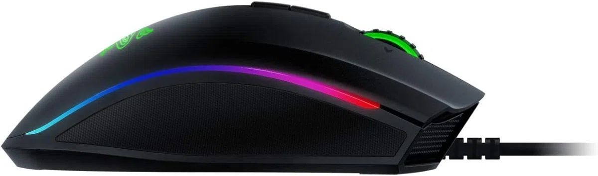 Razer Mamba Elite - Mouse da gioco cablato, nero