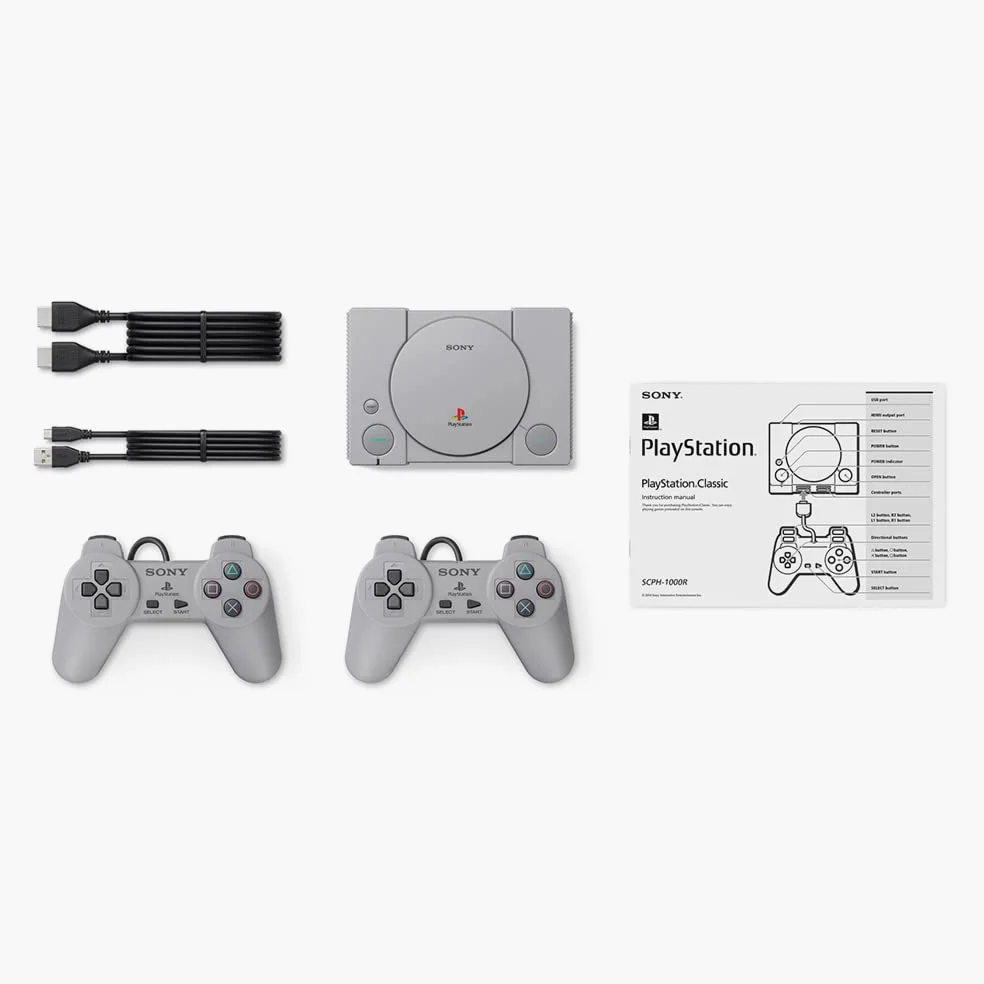 Sony Playstation Classic - Console + 2 Controller