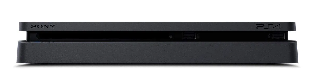 Sony PS4 Console Slim 1TB + 2 Controllers Dual Shock 4 Nero
