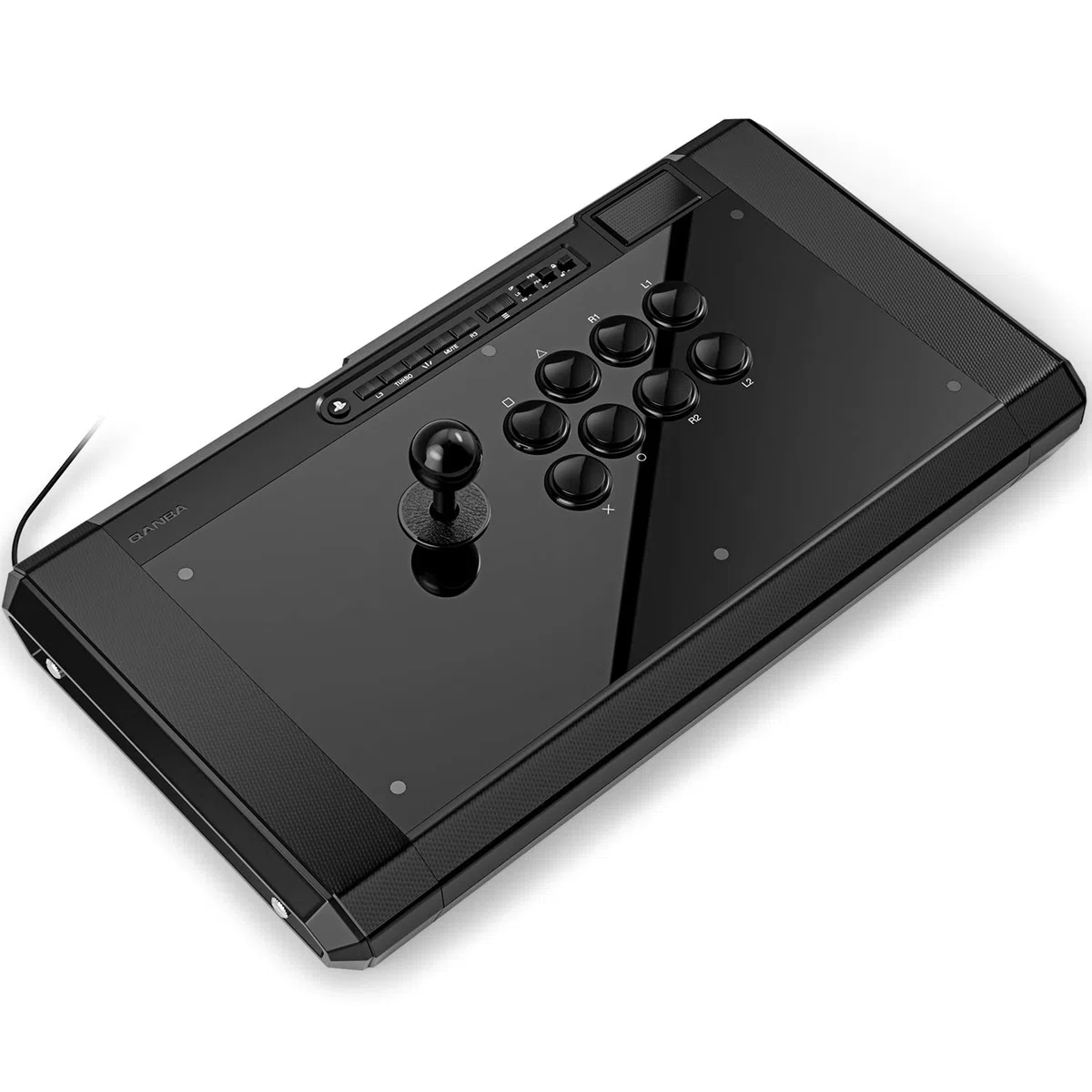 qanba Obsidian 2 - Joystick arcade per PlayStation 5, PS4 - Licenza ufficiale Sony - Pro FightStick - Compatibile con PC