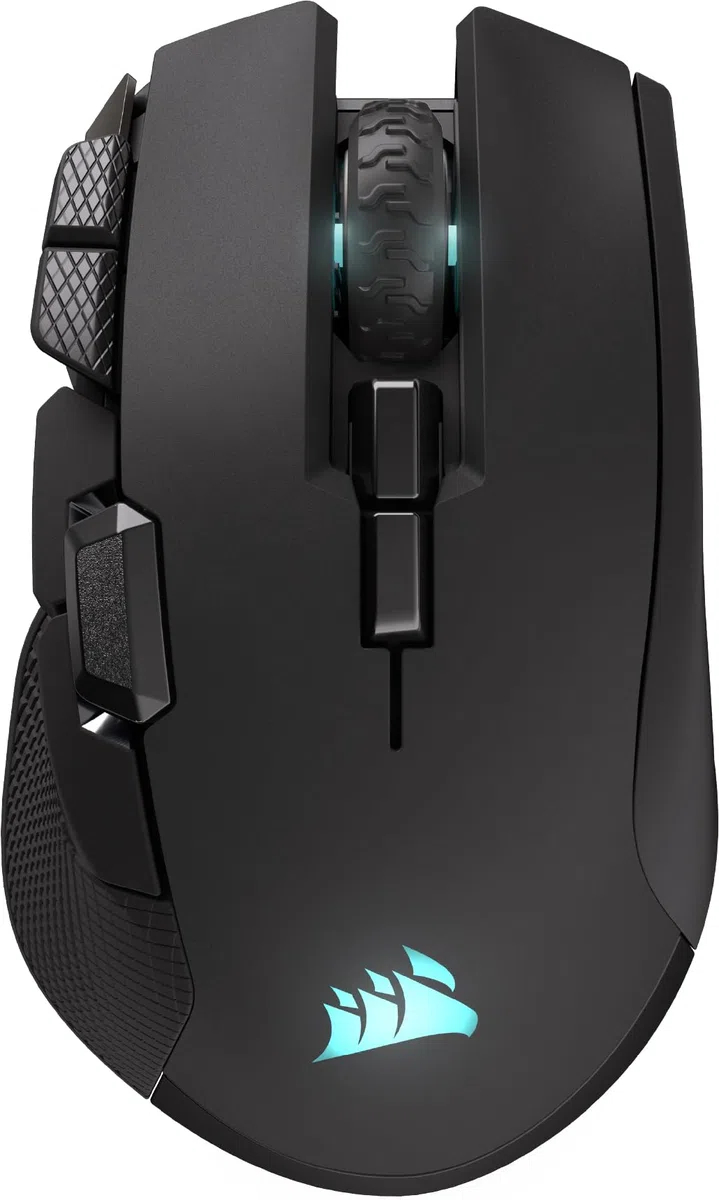 Corsair IRONCLAW WIRELESS SE (2026) Mouse Da Gioco – Nero | 26.000 DPI, Design Ergonomico per Mani Grandi, 10 Pulsanti Programmabili, Per MOBA, FPS, MMO