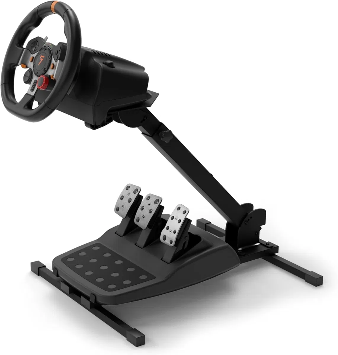 EGOTECH Universal Pro Driving Simulator Supporto universale ripiegabile per volante, cambio, pedaliera, simulatore di guida per console e videogiochi