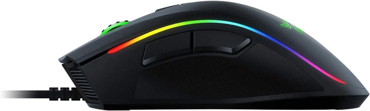 Razer Mamba Elite - Mouse da gioco cablato, nero