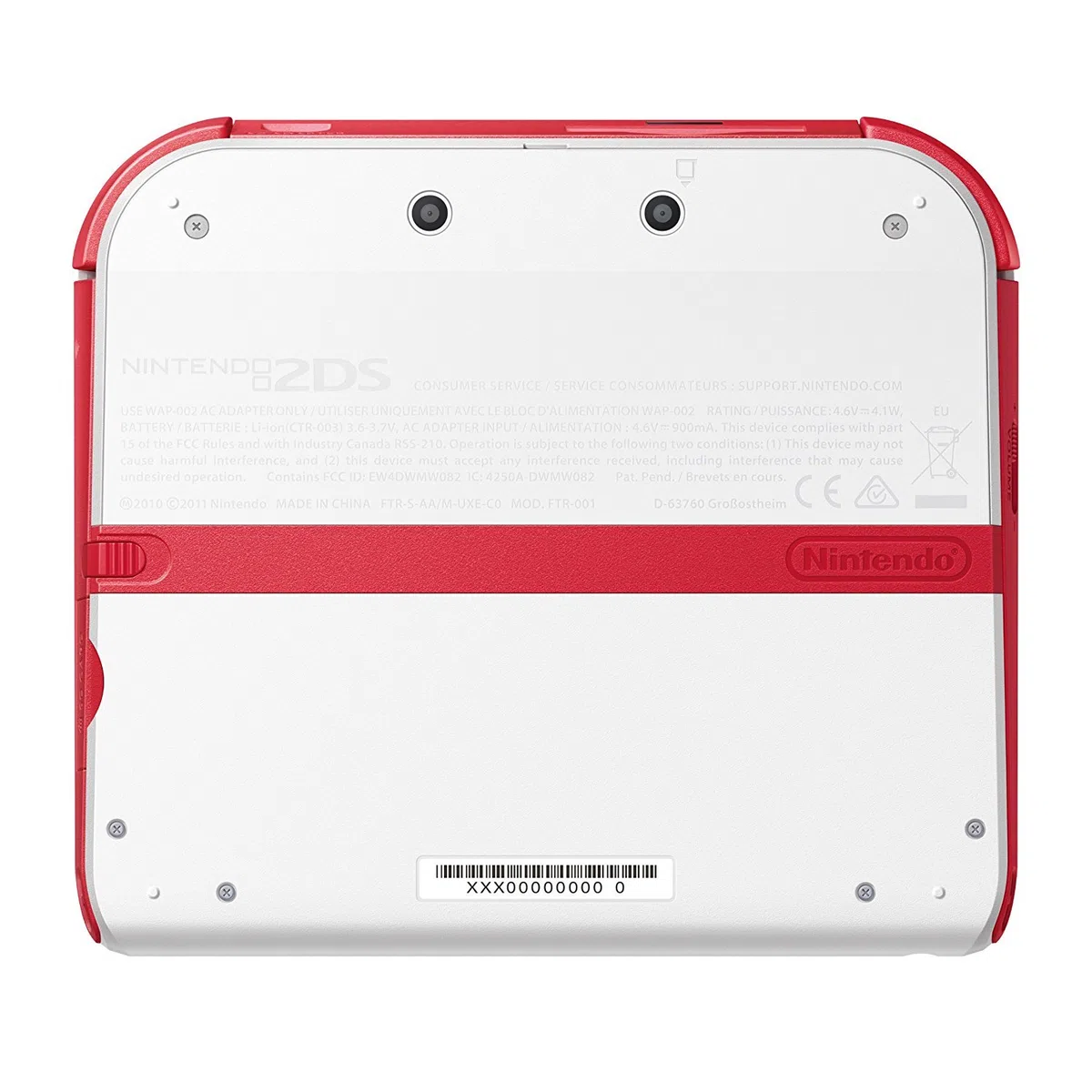 Nintendo 2DS Console, Bianco/Rosso + Tomodachi Life [Bundle]