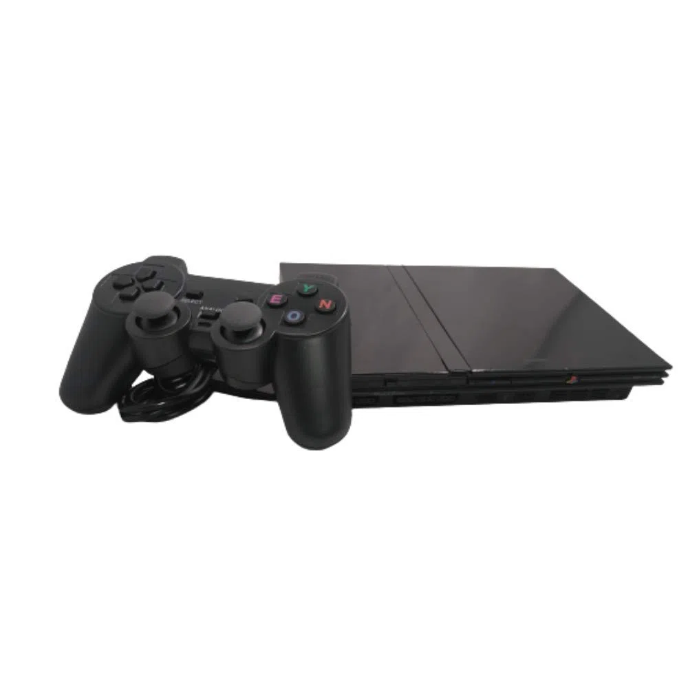 console playstation 2 slim noir PS2 slim noir