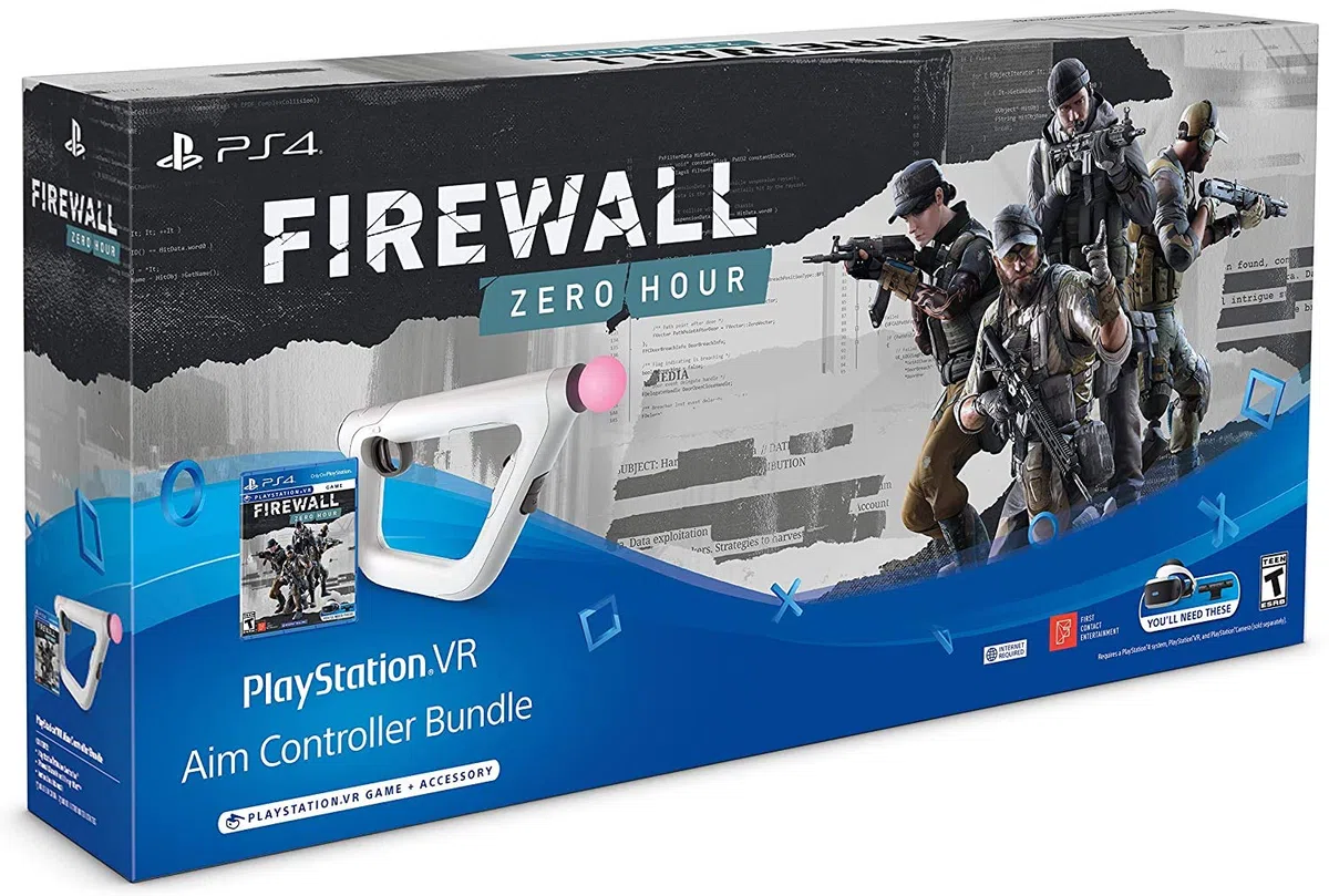 PlayStation VR Aim Controller - Firewall Zero Hour Bundle - PSVR - PlayStation 4