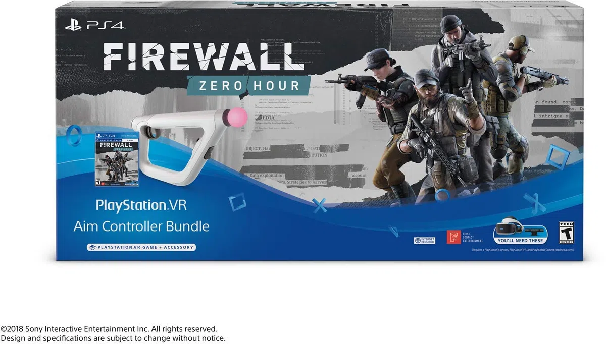 PlayStation VR Aim Controller - Firewall Zero Hour Bundle - PSVR - PlayStation 4
