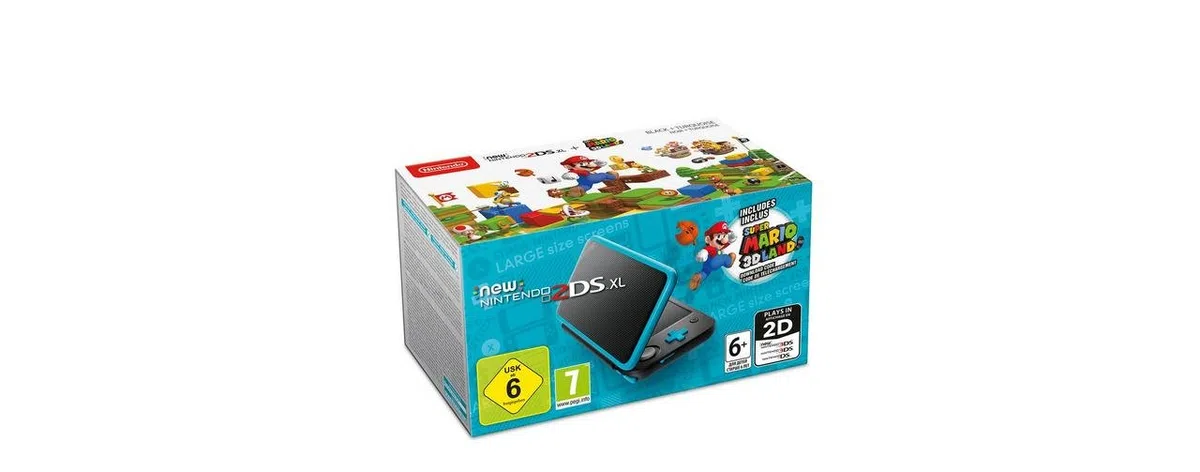 Nintendo New 2DS XL - Konsole + Super Mario 3D Land