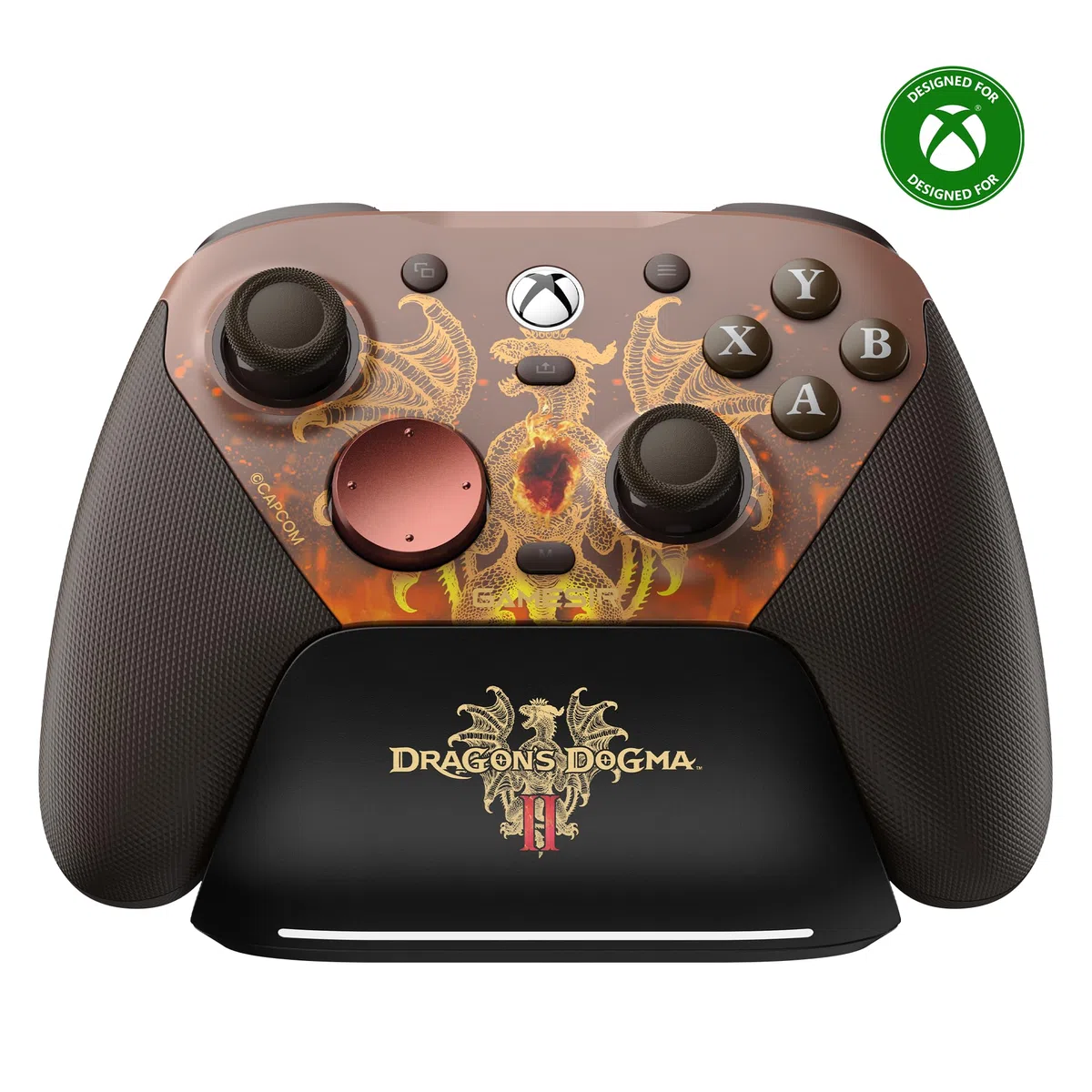 GameSir G7 Pro Controller Xbox cablato per Series X|S, Gamepad wireless per PC, Joystick TMR, Grilletti ad effetto Hall, 1000 Hz, Edizione Dragon's Dogma II