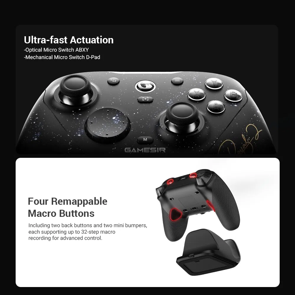 GameSir G7 Pro 8K Controller Gaming PC Wireless, 8000Hz, Stick TMR, Royal2