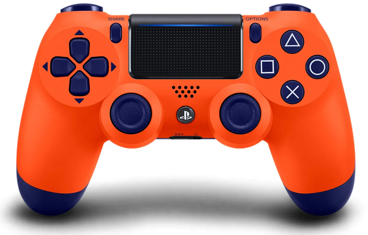 Dualshock 4 Wireless PS4 Controller: Sunset Orange for Sony Playstation 4