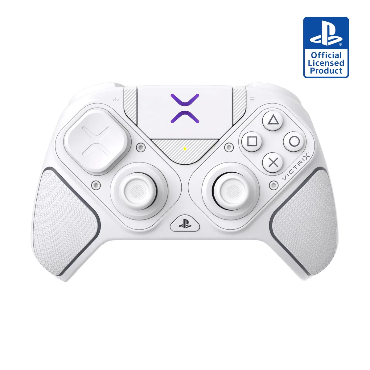 Turtle Beach Victrix Pro BFG Reloaded Bianco Controller da gaming modulare wireless - PlayStation 5, PlayStation 4, PC, modulo Fightpad, con licenza ufficiale PlayStation.