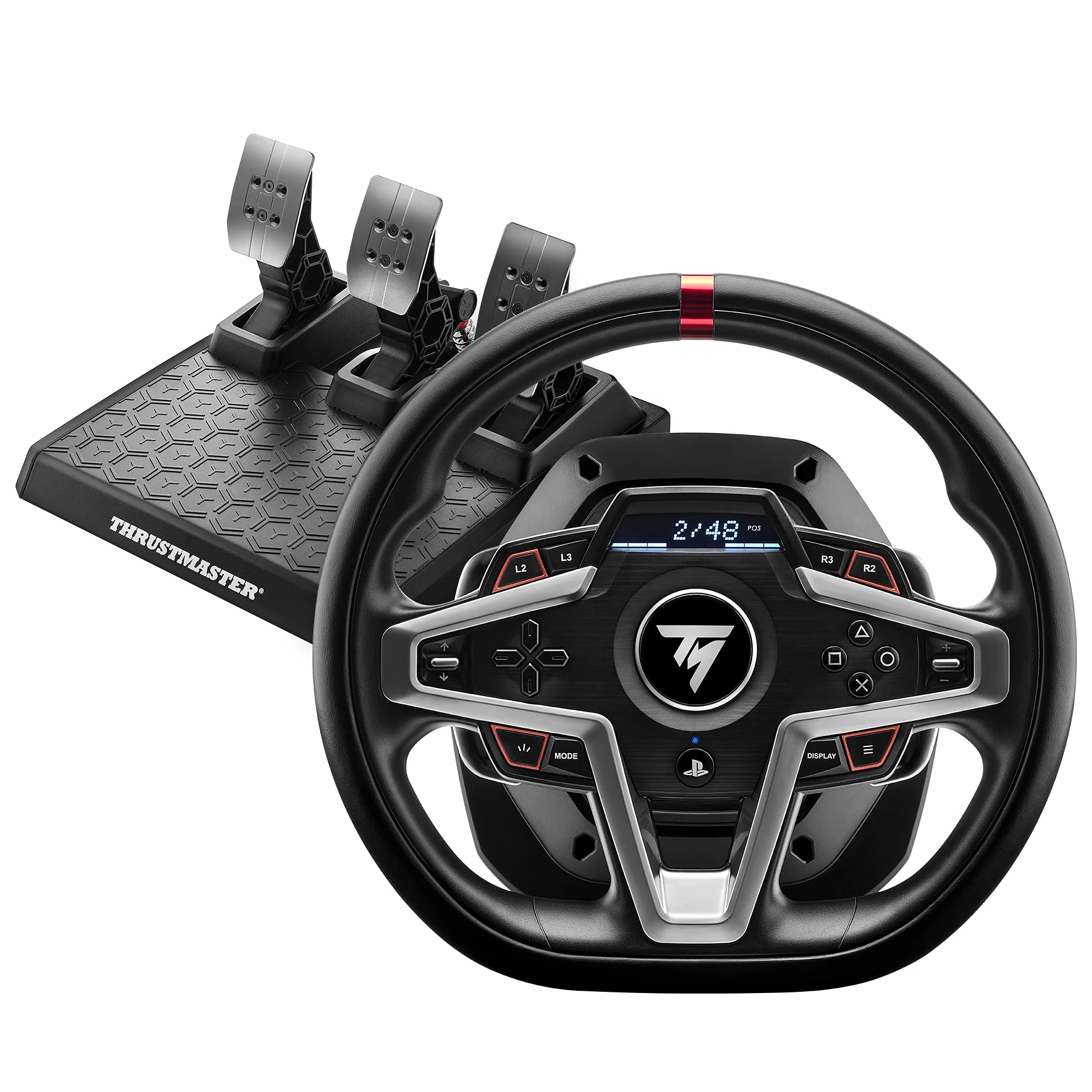 Thrustmaster T248 Volante e Pedali Magnetici PS5 PS4 PC Hybrid Drive