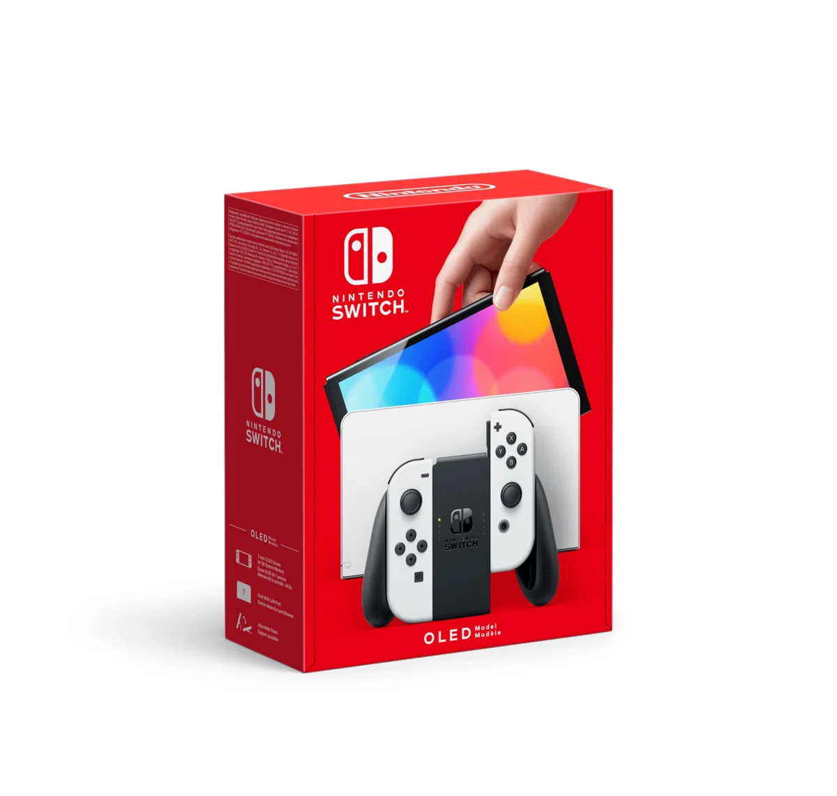 Nintendo Switch OLED Console de Jeux Portables 64 Go Écran Tactile Wifi Blanc 17,8 cm (7")