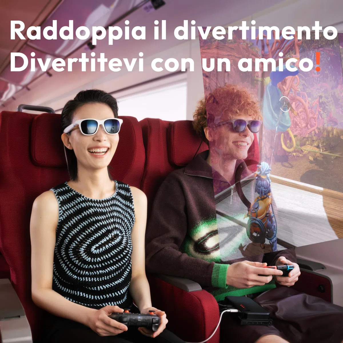 VITURE Pro Mobile Dock, Prima esperienza XR immersiva per Switch 2,streaming&gioco cooperativo,contenuti 2D/3D, compatibile con PS, Switch, Fire TV, dispositivi HDMI,per display USB-C e occhiali XR/AR