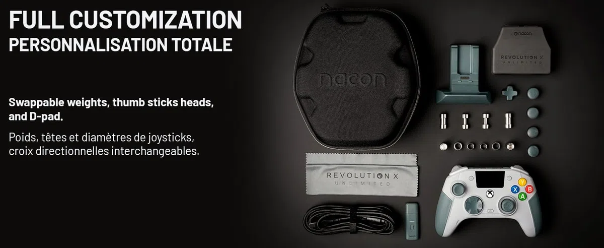 NACON Revolution X Unlimited Anniversary Edition – Controller wireless ad alta precisione per Xbox Series X|S, One e PC – Xbox ufficiale