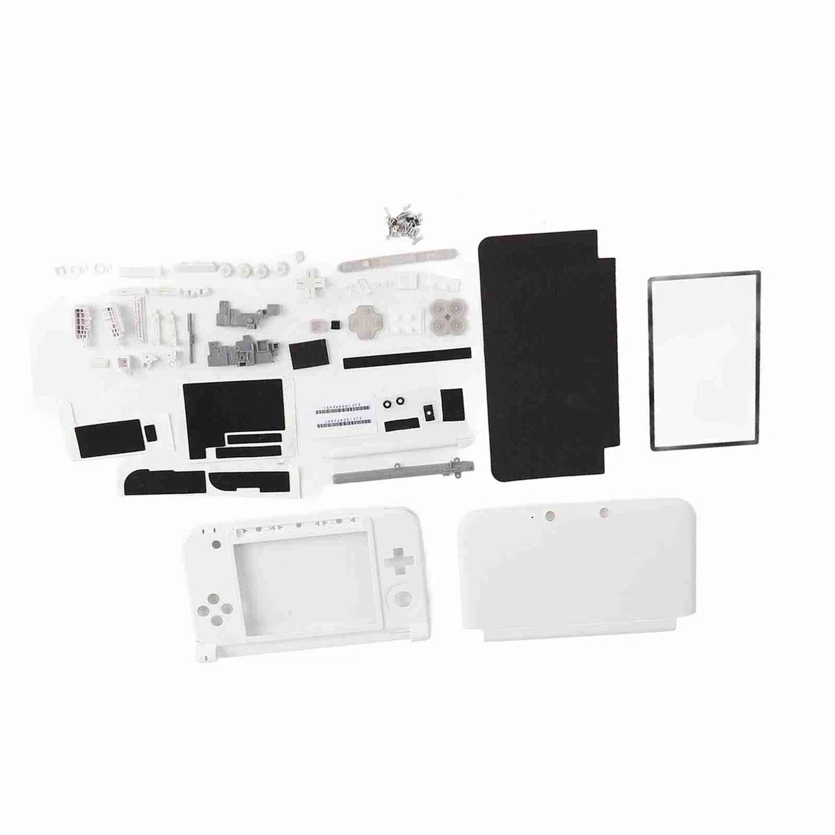 Kit completo di ricambi per la scocca di ricambio del Nintendo 3DS XL - Realizzato in resistente materiale ABS con tutti i componenti inclusi - Installazione semplice e dispon