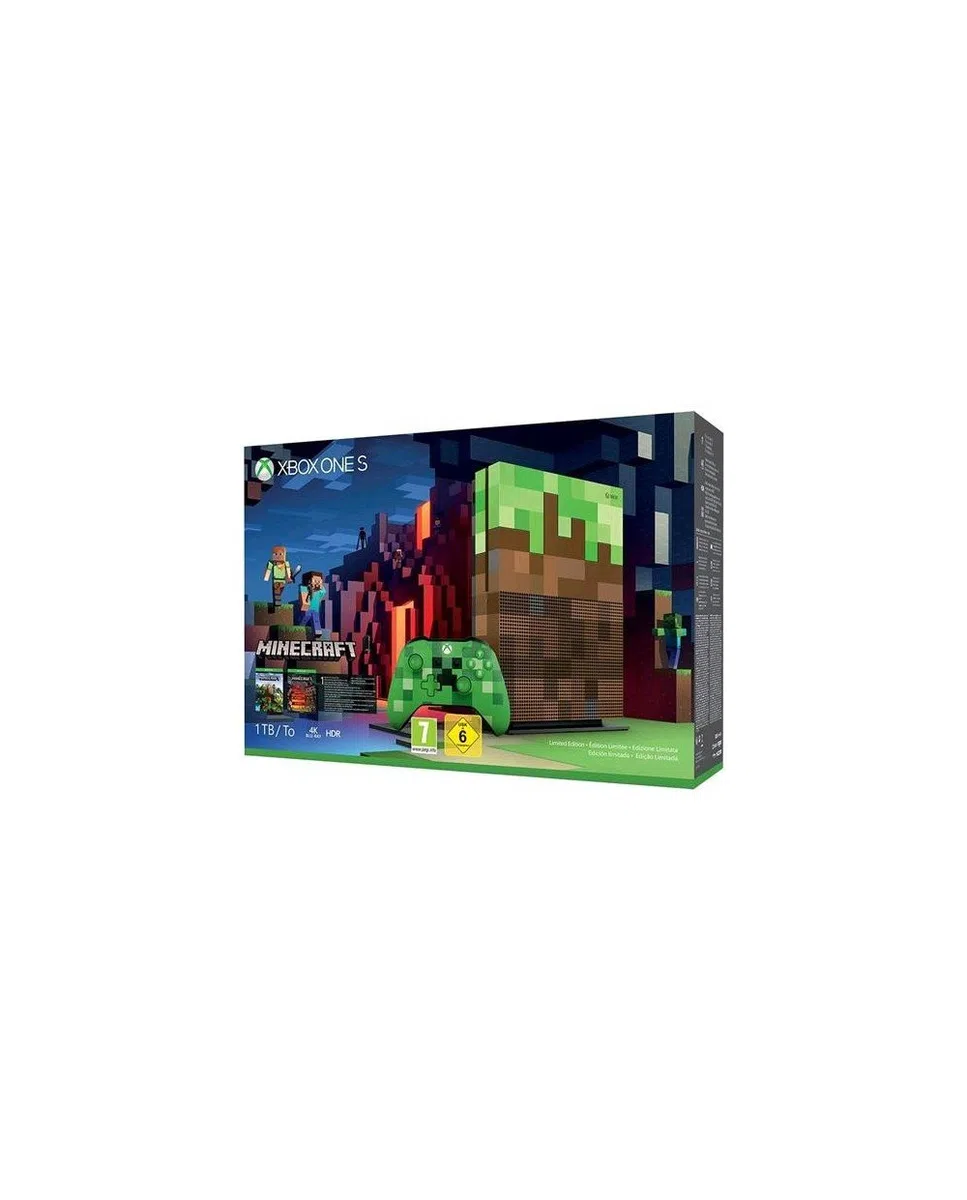 Xbox One: S 1TB + Minecraft [Bundle]