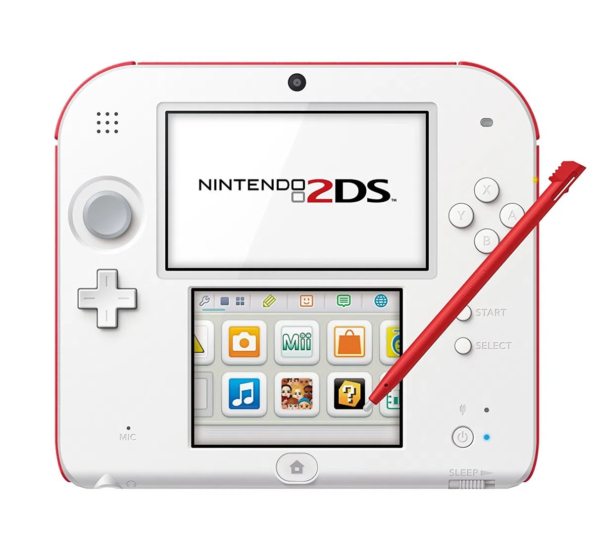 Nintendo 2DS Console, Bianco/Rosso + Tomodachi Life [Bundle]