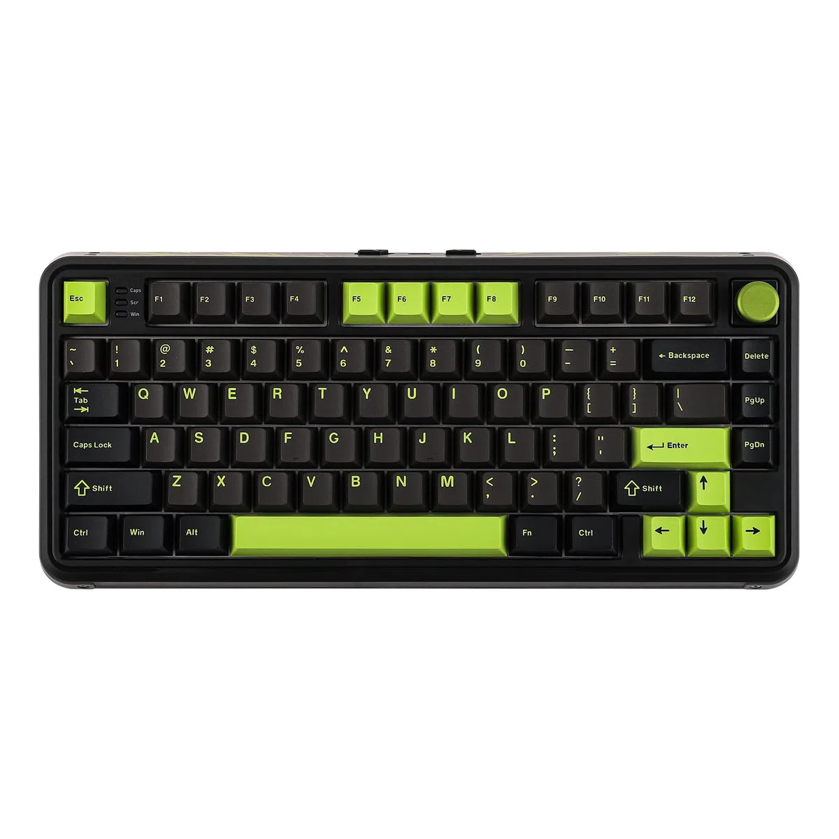 MechLands M75 - Tastiera da gioco cablata con effetto Hall, frequenza di polling 8K, latenza 0,128 ms, tastiera rapida del 75% con DKS/MT/TGL/SOCD, interruttore magnetico sostituibile a caldo