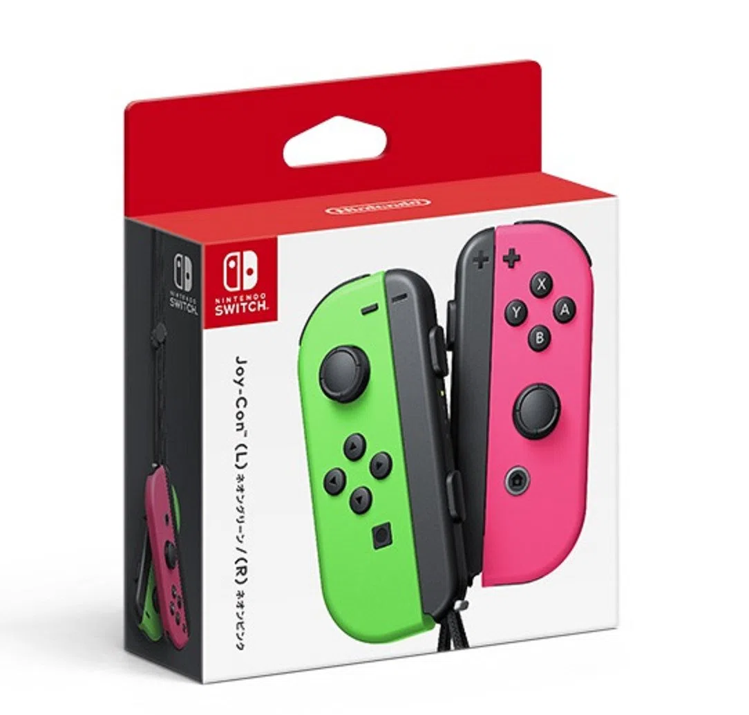 Nintendo Switch Joy-Con Controller Set Verde, Rosa Gamepad Nintendo Switch