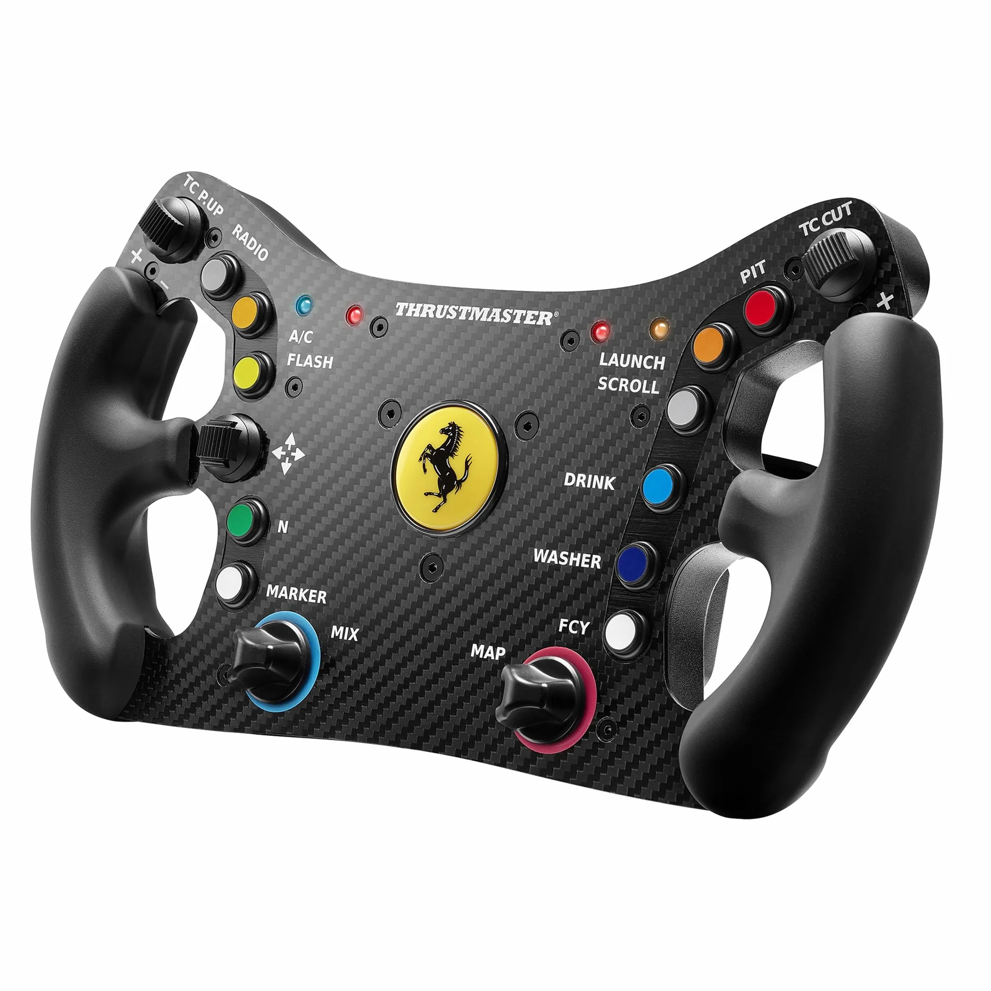 Thrustmaster Ferrari 488 GT3 Wheel Add-On, Volante Racing, PC, PS5, PS4, Xbox Series X|S, Xbox One, Su Licenza Ufficiale Ferrari