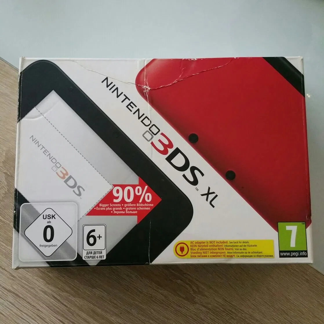 Console Nintendo 3DS XL - rouge & noir - [Edizione: Francia]