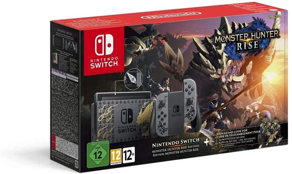 Nintendo Switch Edizione Speciale Monster Hunter Rise - Special Limited - Switch
